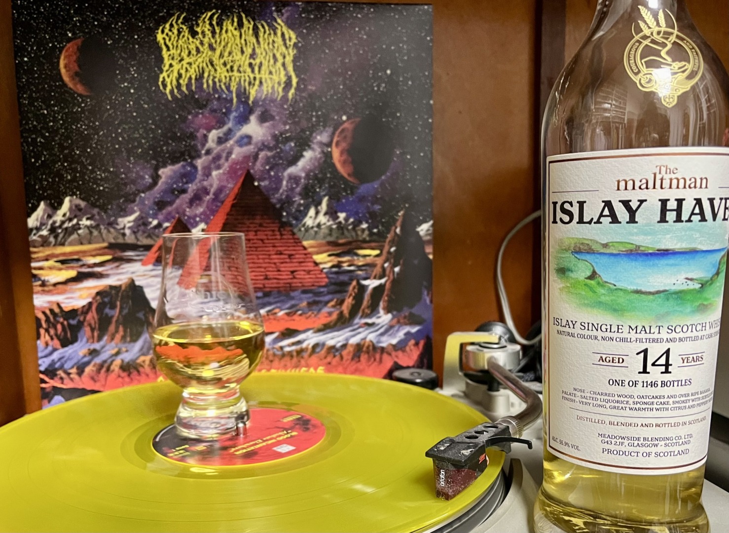 The Maltman "Islay Haven" vs. Blood Incantation"Absolutely Elsewhere"